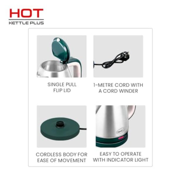 Pigeon by Stovekraft Hot Plus Electric Kettle - Image 2