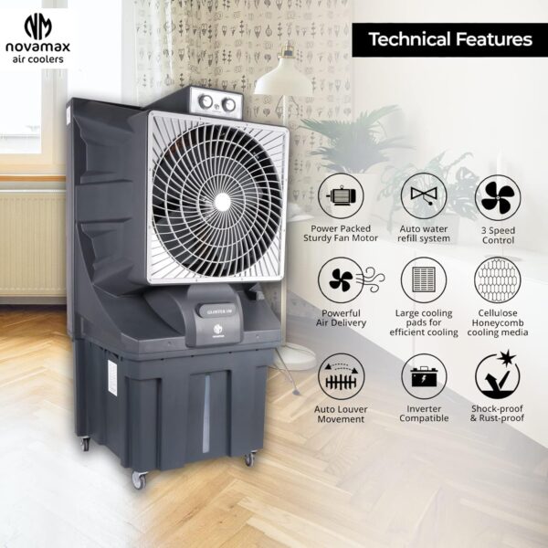 Novamax Gloster 150 L Cooler With 100% Copper Motor - Image 2